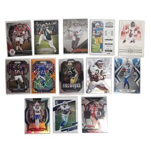 NFL Trading Cards Lot Of 13 Panini, Donruss  2007, 2020-2024 VG / NM